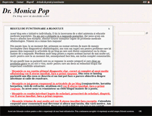 Tablet Screenshot of monicapop.ro